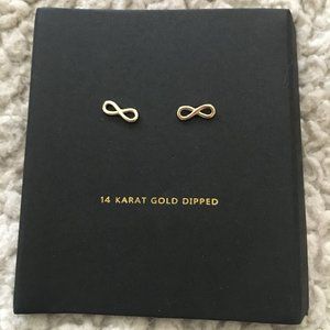 NWT Eternity Stud Earrings